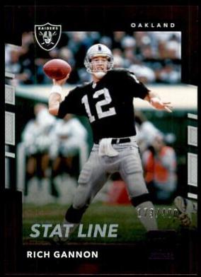 Rich Gannon [Season Stat Line Press Proof] #184