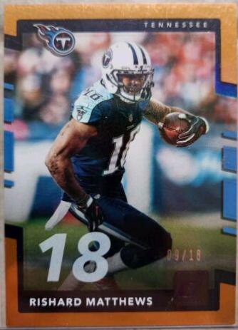 Rishard Matthews [Jersey Number Press Proof] #165