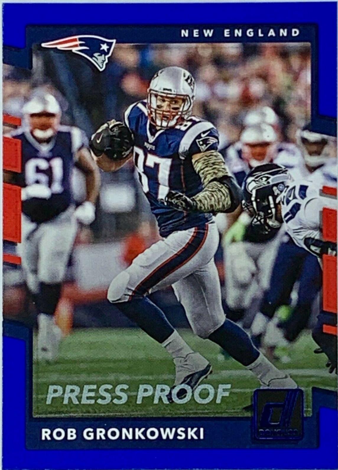 Rob Gronkowski [Blue Press Proof] #25