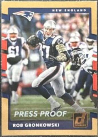 Rob Gronkowski [Bronze Press Proof] #25