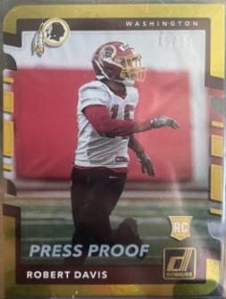 Robert Davis [Gold Die Cut Press Proof] #367