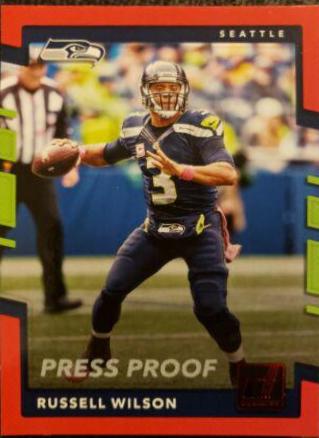 Russell Wilson [Red Press Proof] #119