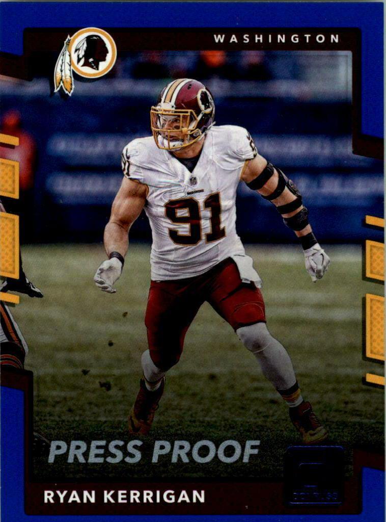 Ryan Kerrigan [Blue Press Proof] #215