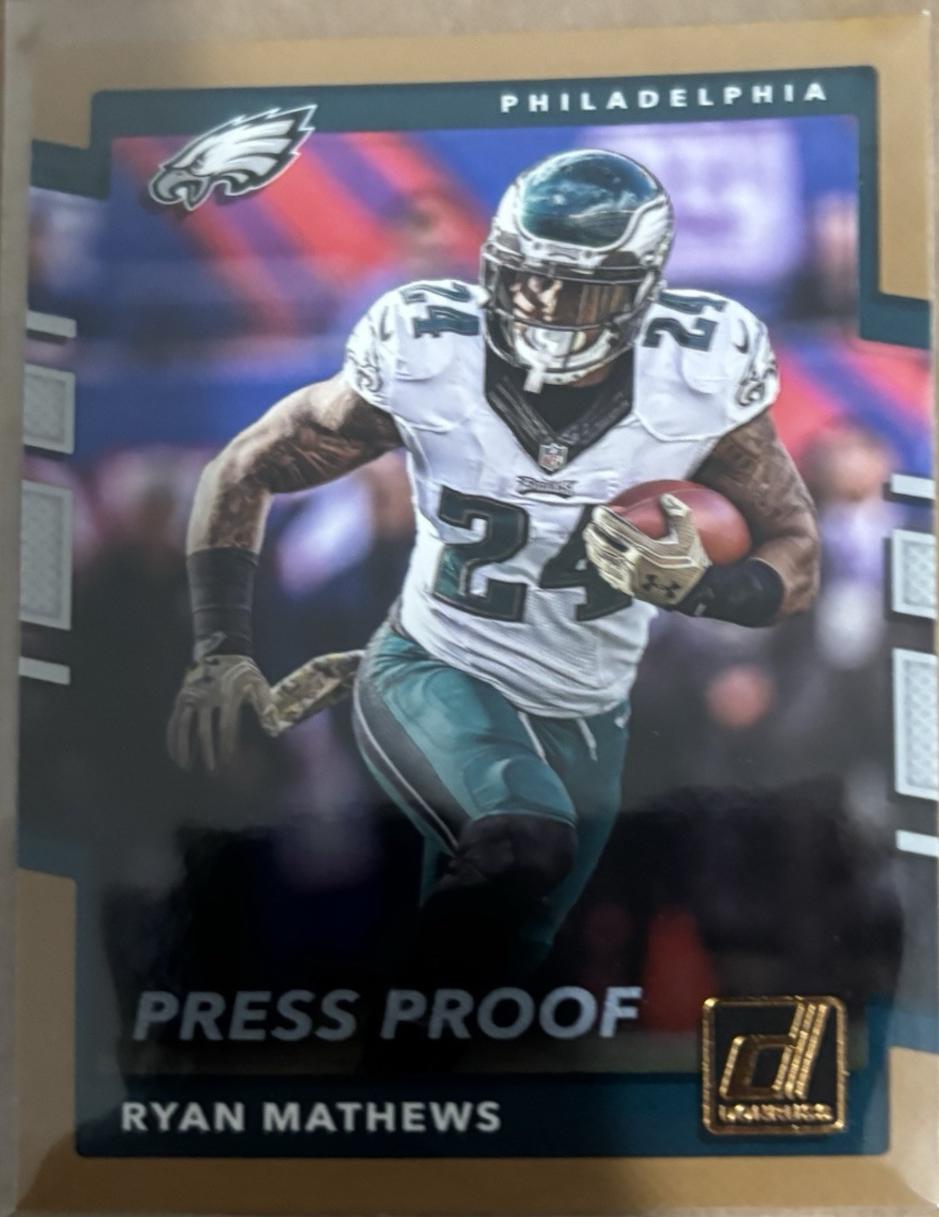Ryan Mathews [Bronze Press Proof] #278