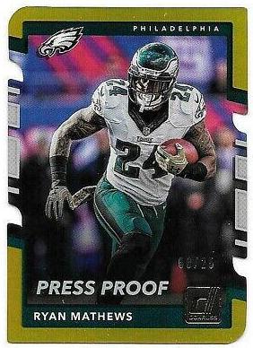 Ryan Mathews [Gold Die Cut Press Proof] #278