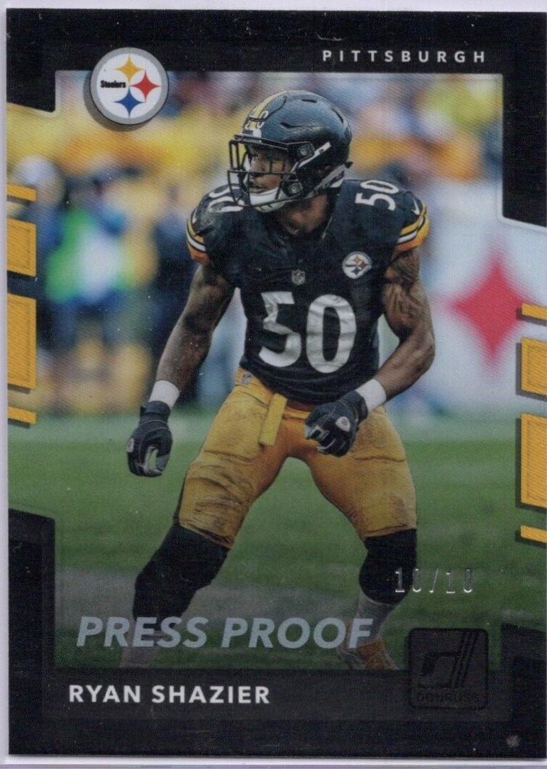 Ryan Shazier [Black Press Proof] #53