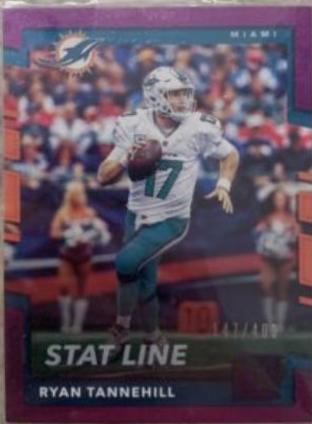 Ryan Tannehill [Season Stat Line Press Proof] #14