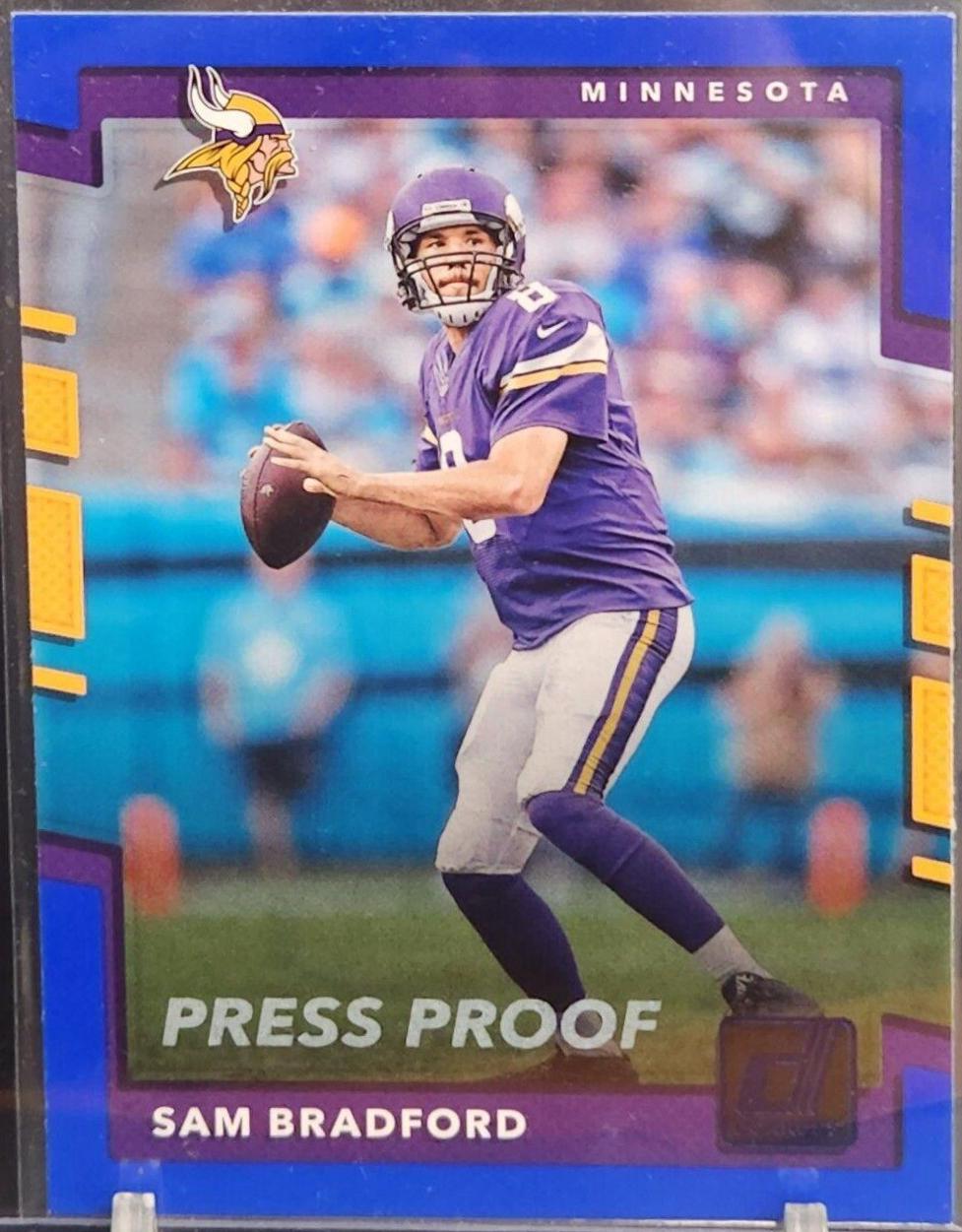 Sam Bradford [Blue Press Proof] #68