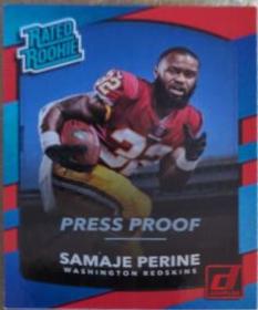 Samaje Perine [Red Press Proof] #306