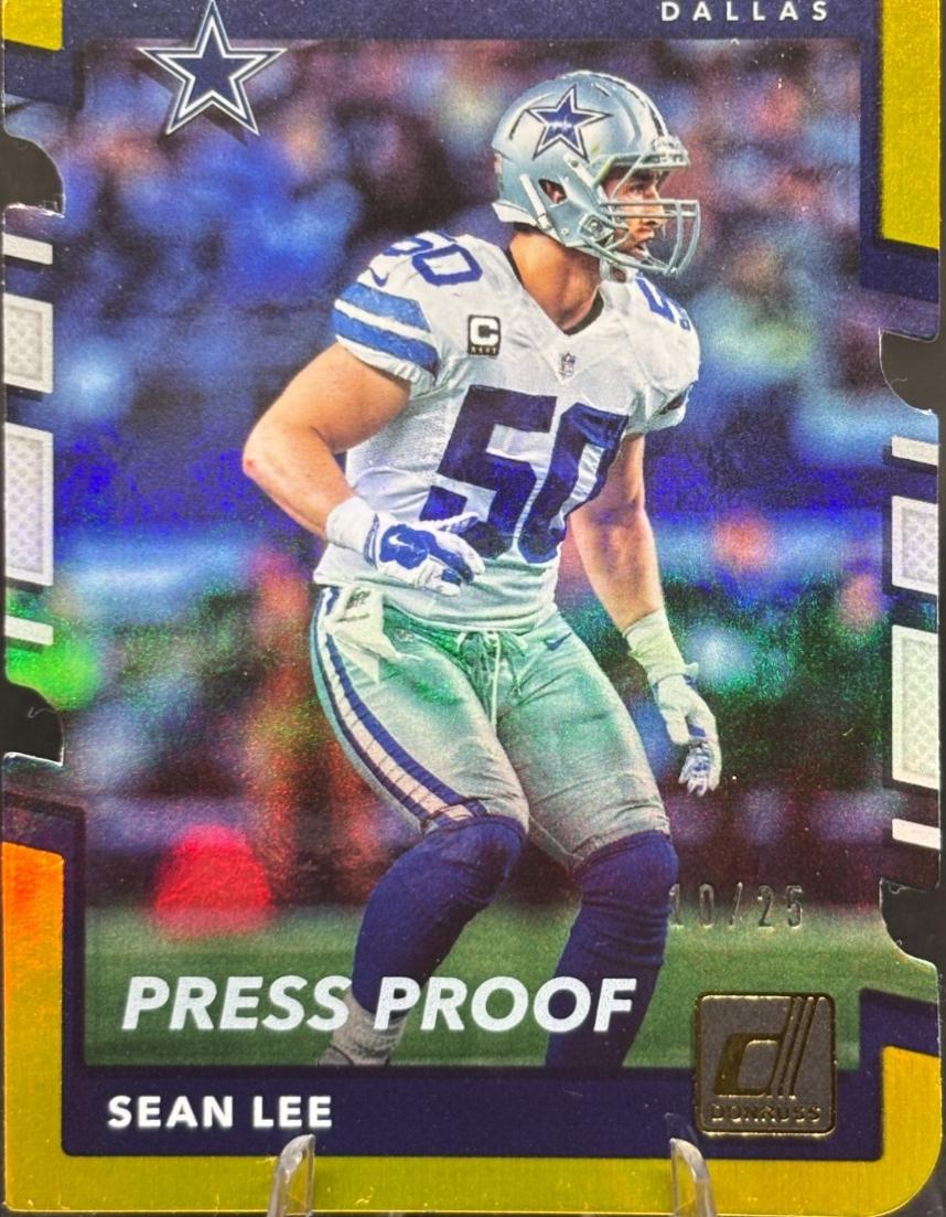Sean Lee [Gold Die Cut Press Proof] #261