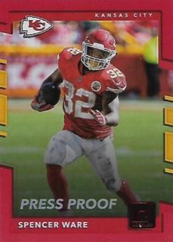 Spencer Ware [Red Press Proof] #124