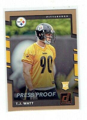 T.J. Watt [Bronze Press Proof] #372