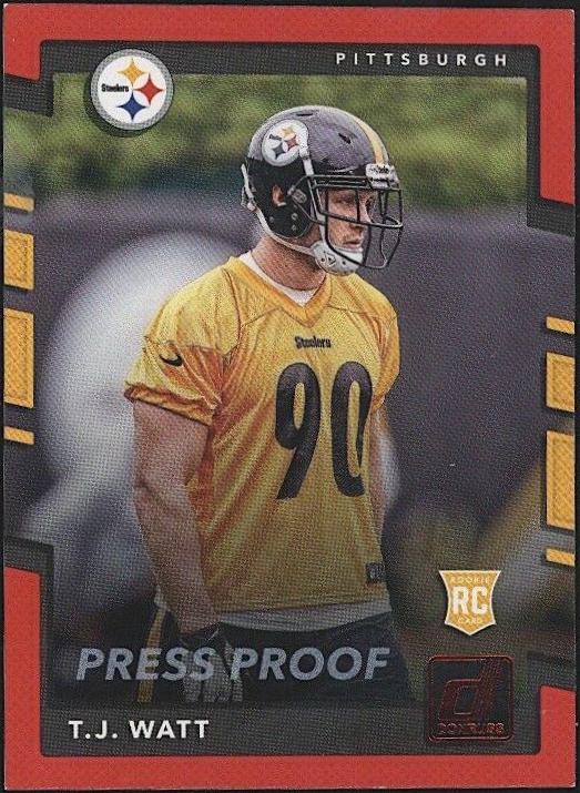 T.J. Watt [Red Press Proof] #372