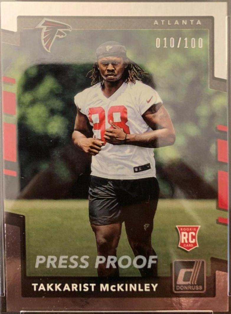 Takkarist McKinley [Red Press Proof] #400