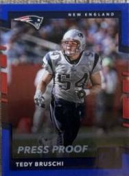 Tedy Bruschi [Blue Press Proof] #17