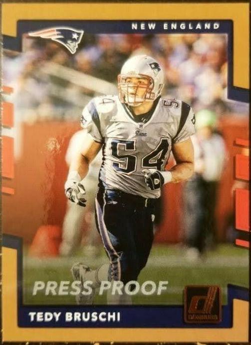 Tedy Bruschi [Bronze Press Proof] #17