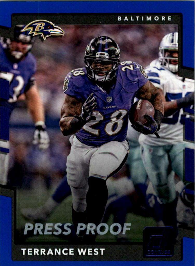 Terrance West [Blue Press Proof] #99
