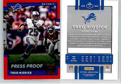 Theo Riddick [Red Press Proof] #41