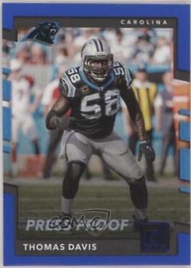 Thomas Davis [Blue Press Proof] #137