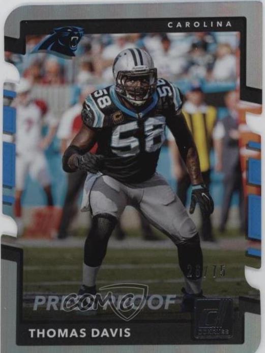 Thomas Davis [Silver Die Cut Press Proof] #137