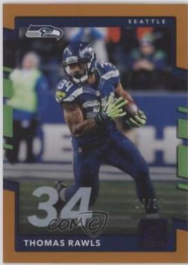 Thomas Rawls [Jersey Number Press Proof] #155