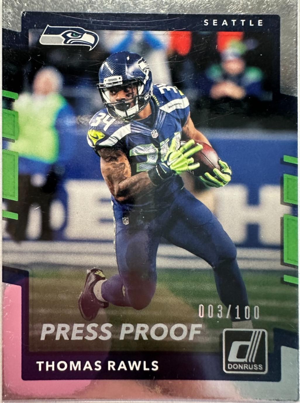 Thomas Rawls [Silver Press Proof] #155