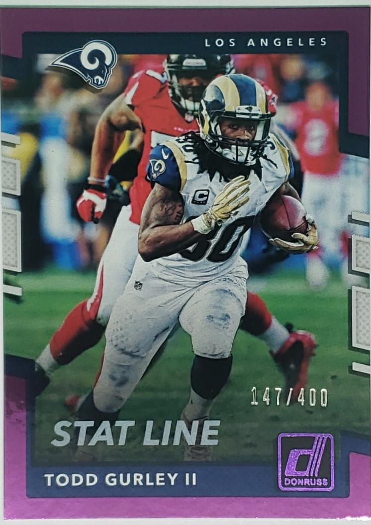 Todd Gurley II [Season Stat Line Press Proof] #205
