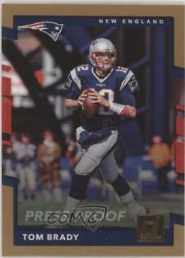 Tom Brady [Bronze Press Proof] #64