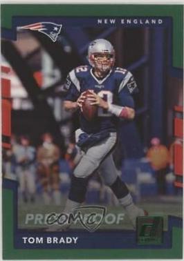 Tom Brady [Green Press Proof] #64