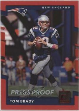 Tom Brady [Red Press Proof] #64