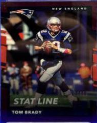 Tom Brady [Season Stat Line Press Proof] #64