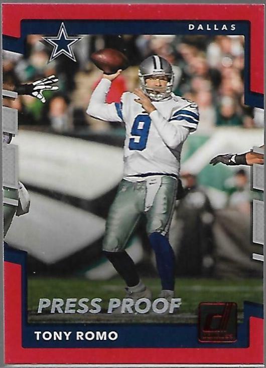Tony Romo [Red Press Proof] #290