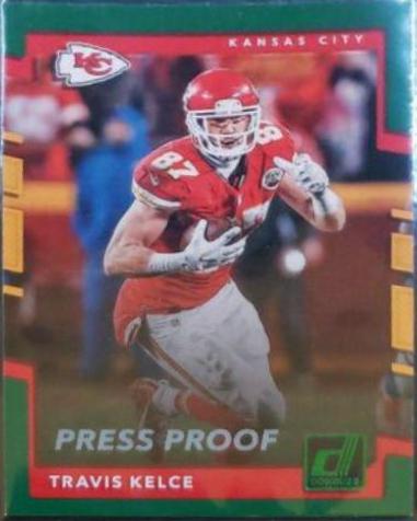 Travis Kelce [Green Press Proof] #129