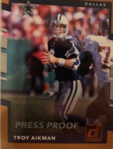 Troy Aikman [Bronze Press Proof] #96