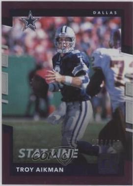 Troy Aikman [Season Stat Line Press Proof] #96
