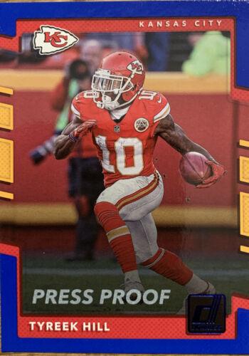 Tyreek Hill [Blue Press Proof] #190