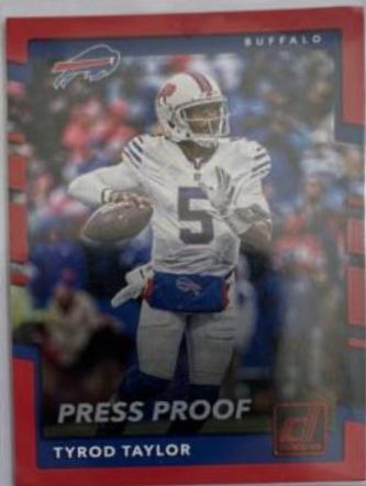 Tyrod Taylor [Red Press Proof] #202