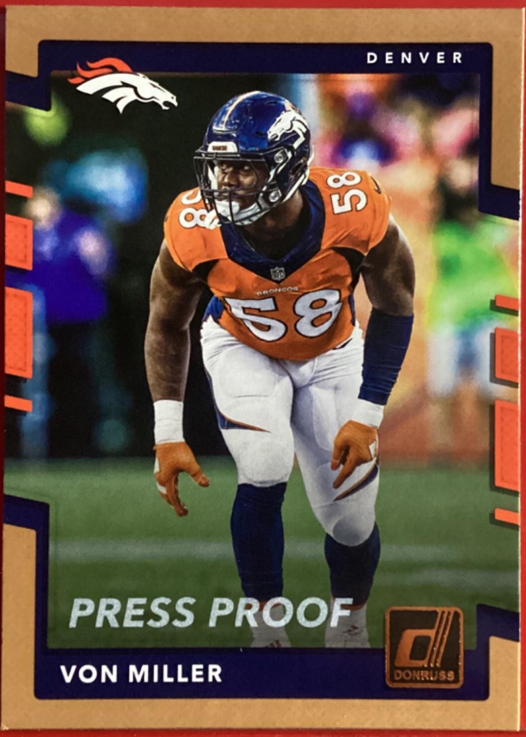 Von Miller [Bronze Press Proof] #164