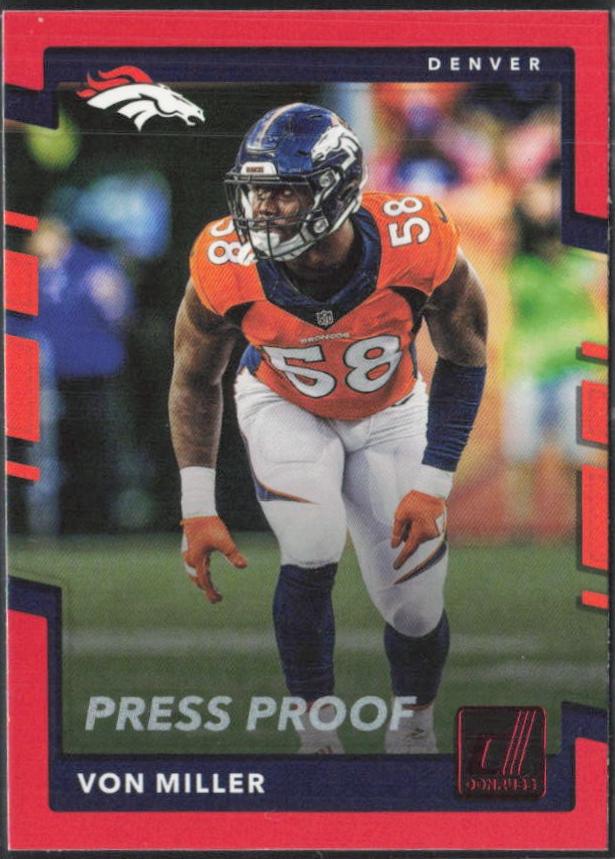 Von Miller [Red Press Proof] #164