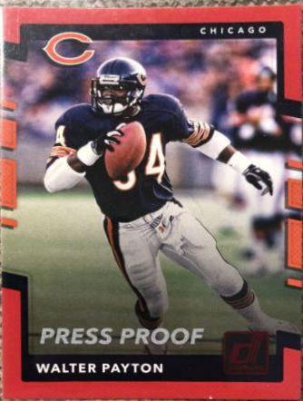 Walter Payton [Red Press Proof] #237