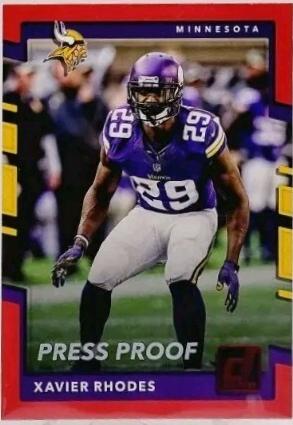 Xavier Rhodes [Red Press Proof] #46