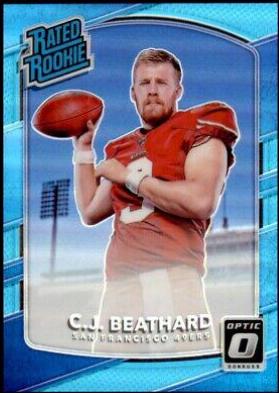 C.J. Beathard [Aqua] #170