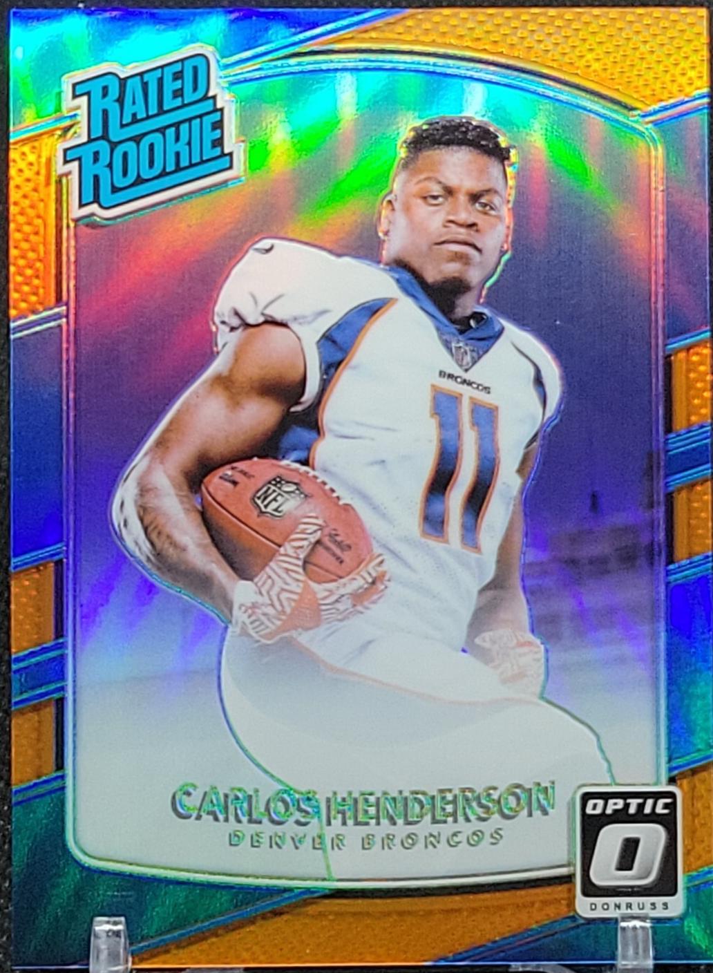 Carlos Henderson [Orange] #186