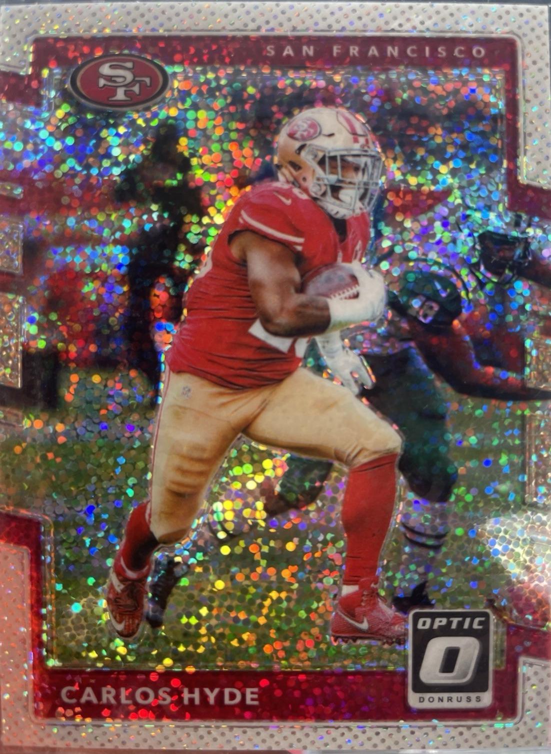 Carlos Hyde [White Sparkle] #42