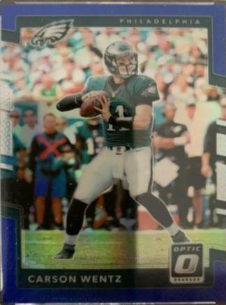 Carson Wentz [Blue] #4