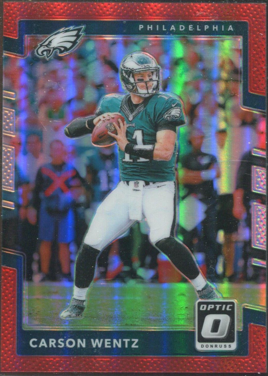 Carson Wentz [Red] #4