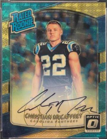 Christian McCaffrey [Autograph Gold] #168