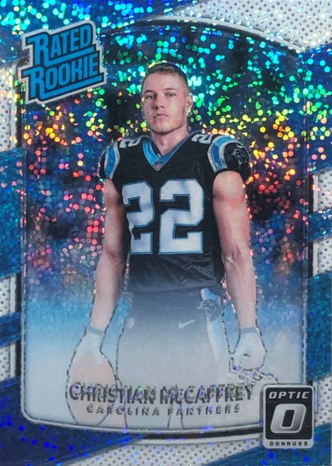 Christian McCaffrey [White Sparkle] #168