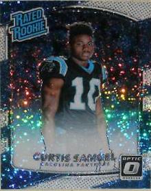 Curtis Samuel [White Sparkle] #196