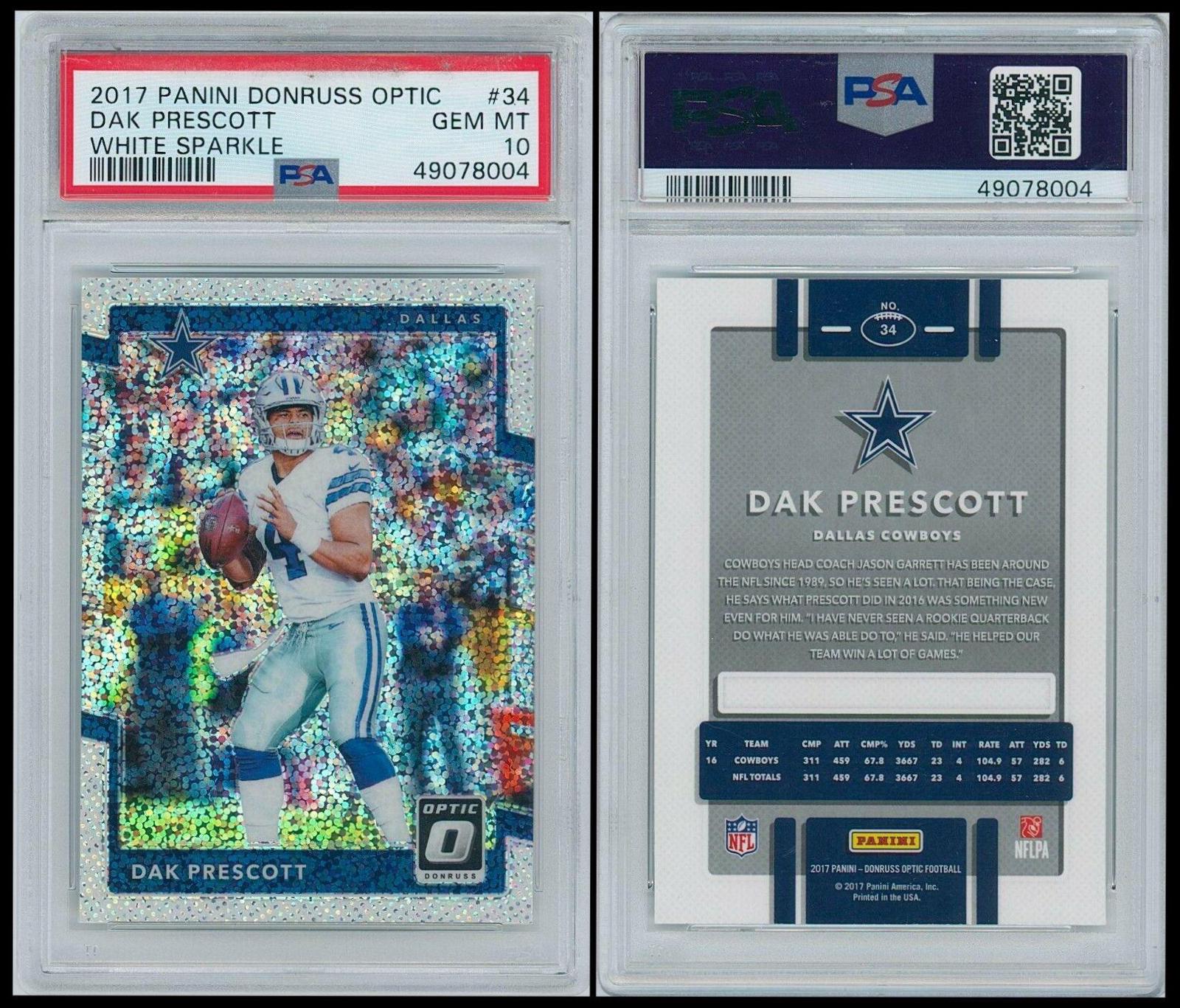 Dak Prescott [White Sparkle] #34